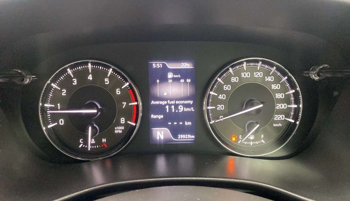 2022 Maruti Baleno ALPHA 1.2 AGS, Petrol, Automatic, 29,966 km, Odometer Image