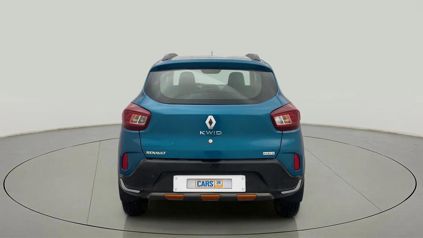 2019 Renault Kwid CLIMBER 1.0 AMT (O), Petrol, Automatic, 3,913 km, Back/Rear