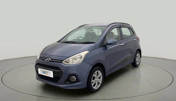 2014 Hyundai Grand i10 SPORTZ 1.2 KAPPA VTVT, Petrol, Manual, 34,312 km, Left Front Diagonal