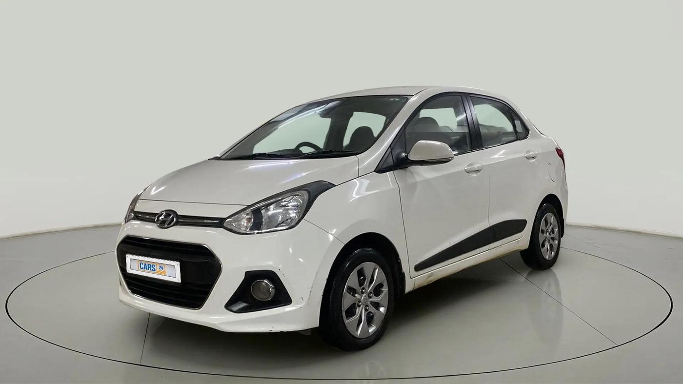 2014 Hyundai Xcent S 1.2, Petrol, Manual, 69,901 km, Left Front Diagonal