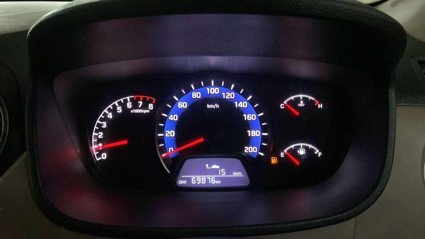 2014 Hyundai Xcent S 1.2, Petrol, Manual, 69,901 km, Odometer Image