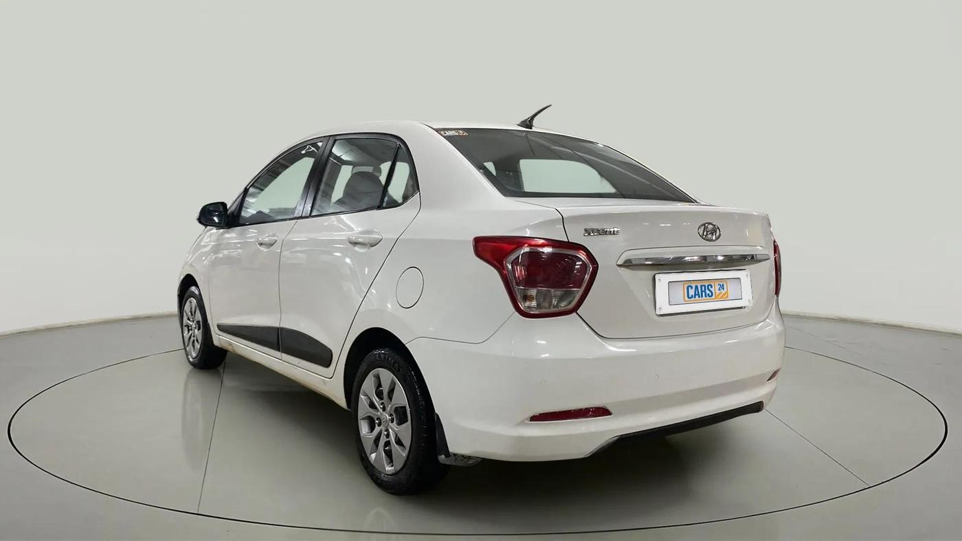 2014 Hyundai Xcent S 1.2, Petrol, Manual, 69,901 km, Left Back Diagonal