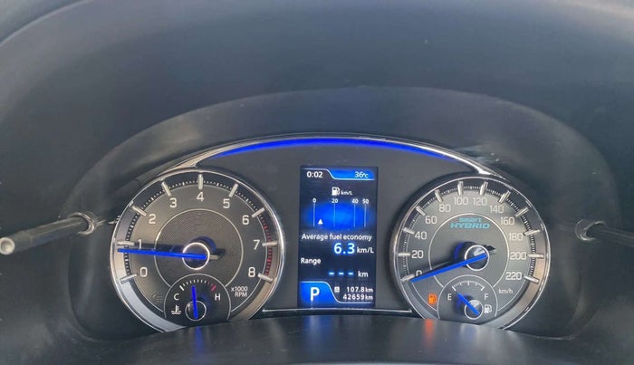 2018 Maruti Ciaz ALPHA  AT 1.5 SHVS PETROL, Petrol, Automatic, 42,656 km, Odometer Image
