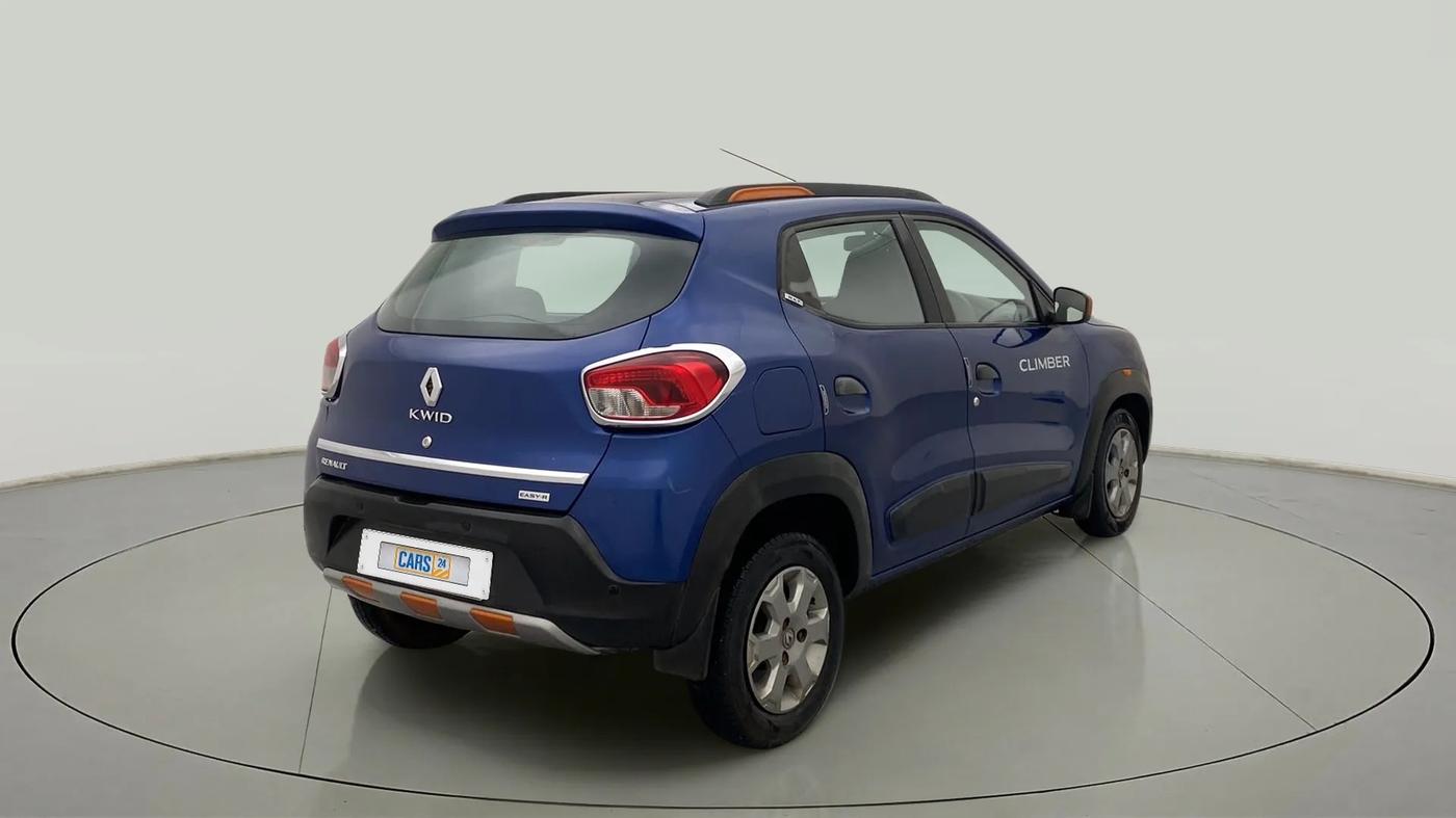 2017 Renault Kwid CLIMBER 1.0 AMT, Petrol, Automatic, 39,634 km, Right Back Diagonal
