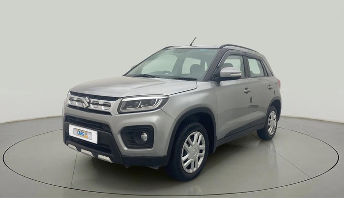 2020 Maruti Vitara Brezza VXI AT SHVS, Petrol, Automatic, 54,244 km, Left Front Diagonal