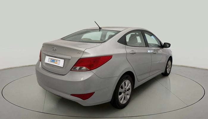 2015 Hyundai Verna FLUIDIC 4S 1.6 VTVT S(O), Petrol, Manual, 61,562 km, Right Back Diagonal