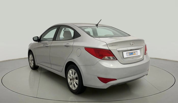 2015 Hyundai Verna FLUIDIC 4S 1.6 VTVT S(O), Petrol, Manual, 61,562 km, Left Back Diagonal