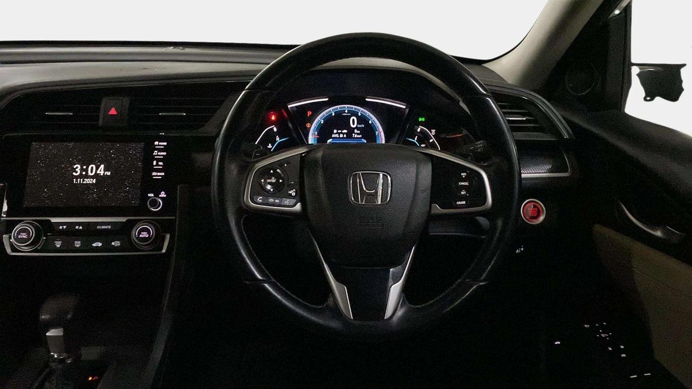 2019 Honda Civic 1.8L I-VTEC VX CVT, Petrol, Automatic, 16,193 km, Steering Wheel Close Up