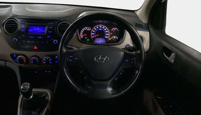 2015 Hyundai Grand i10 ASTA 1.2 KAPPA VTVT, Petrol, Manual, 40,164 km, Steering Wheel Close Up