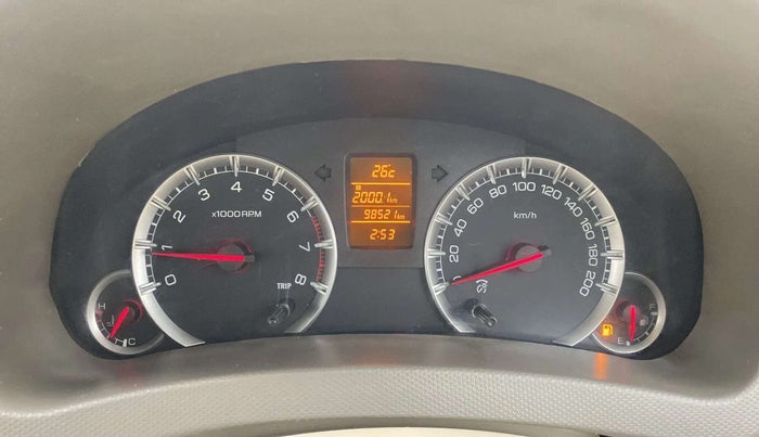 2016 Maruti Ertiga ZXI+, Petrol, Manual, 98,502 km, Odometer Image