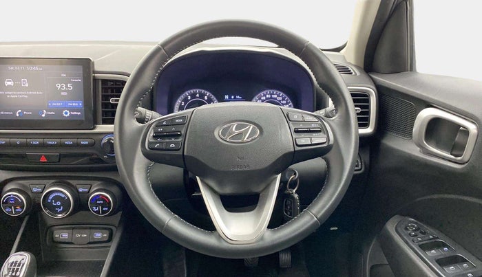 2021 Hyundai VENUE SX 1.0 TURBO IMT, Petrol, Manual, 42,498 km, Steering Wheel Close Up