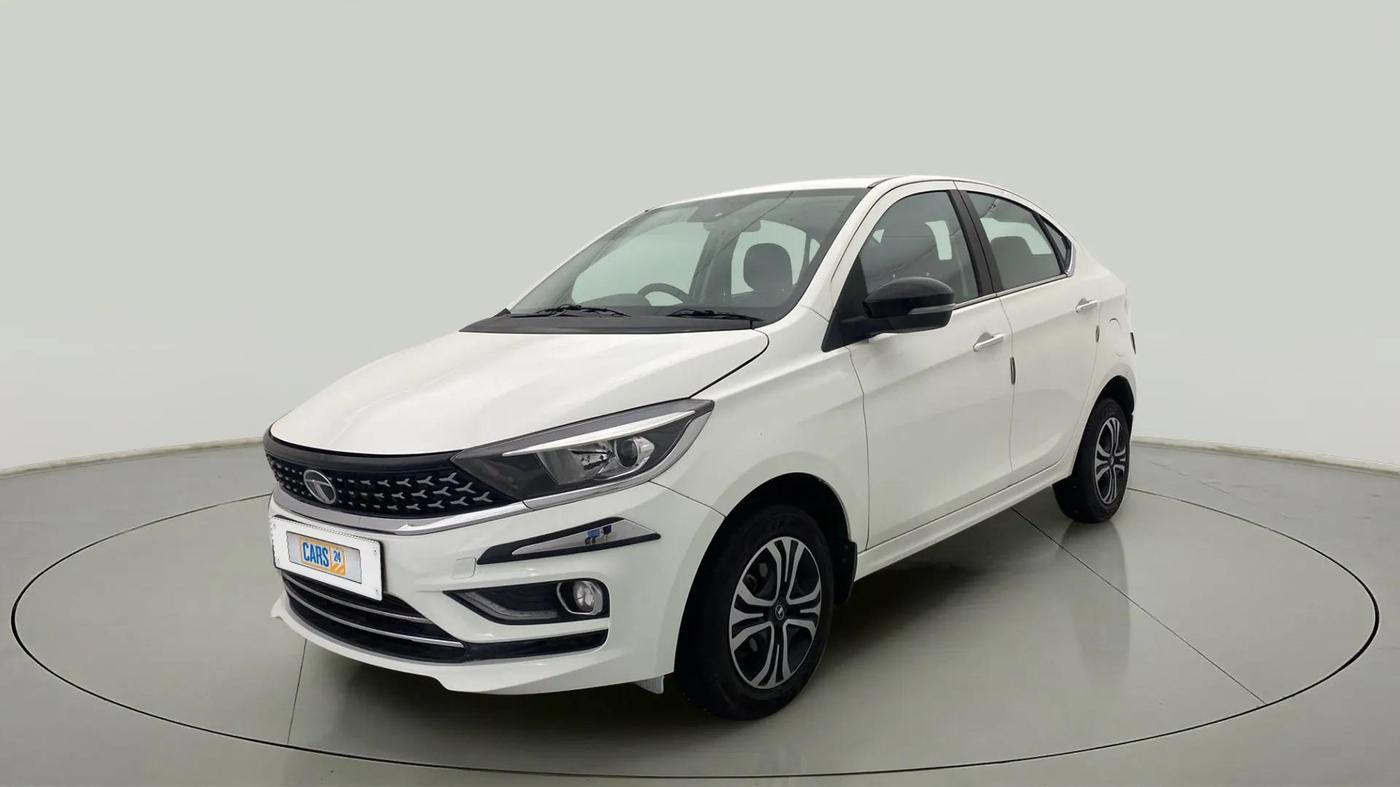 2022 Tata TIGOR XZ PLUS CNG, CNG, Manual, 500 km, Left Front Diagonal
