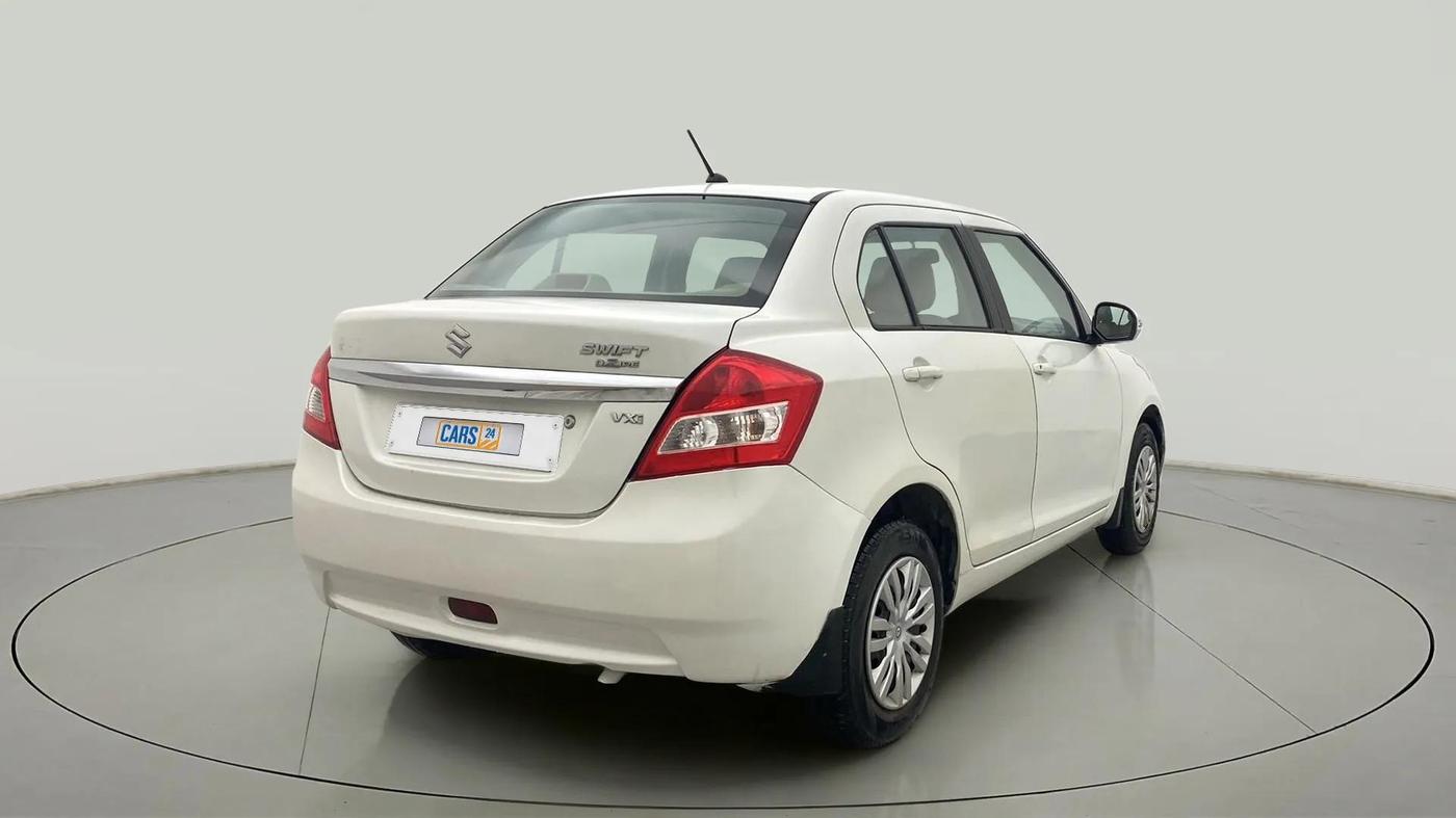 2013 Maruti Swift Dzire VXI, Petrol, Manual, 77,138 km, Right Back Diagonal