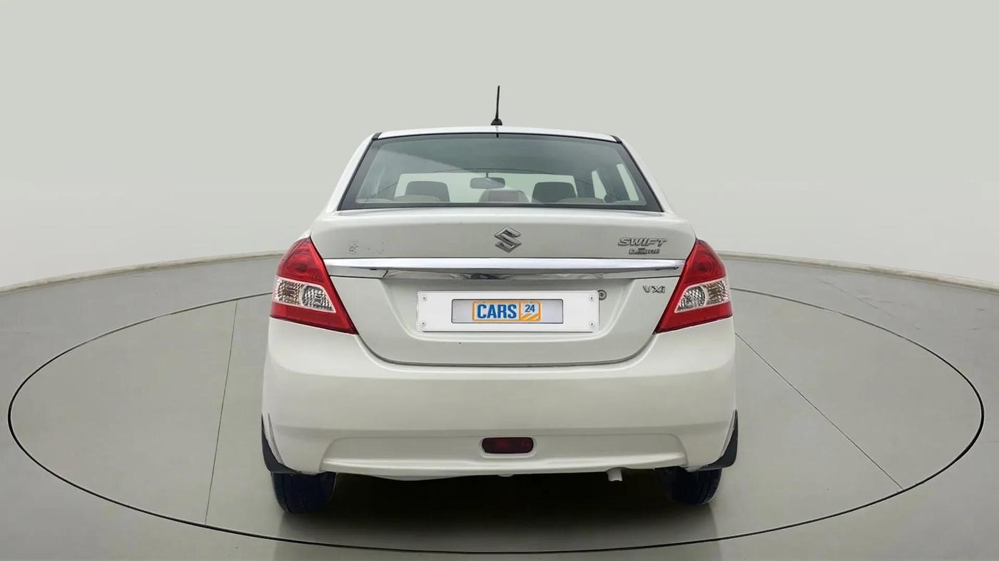 2013 Maruti Swift Dzire VXI, Petrol, Manual, 77,138 km, Back/Rear