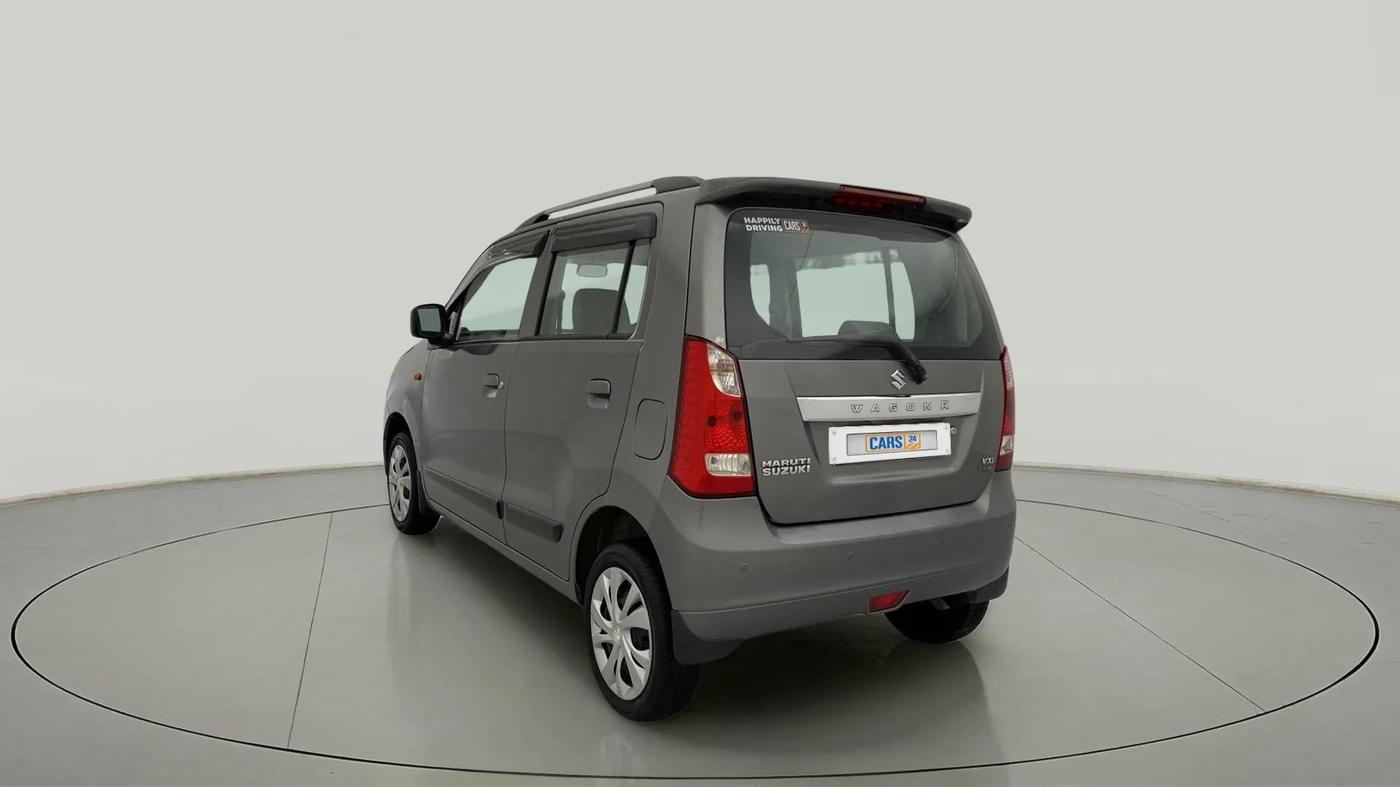 2016 Maruti Wagon R 1.0 VXI AMT, Petrol, Automatic, 14,427 km, Left Back Diagonal