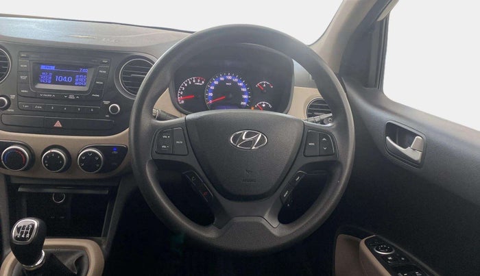 2016 Hyundai Xcent S 1.2, CNG, Manual, 77,217 km, Steering Wheel Close Up