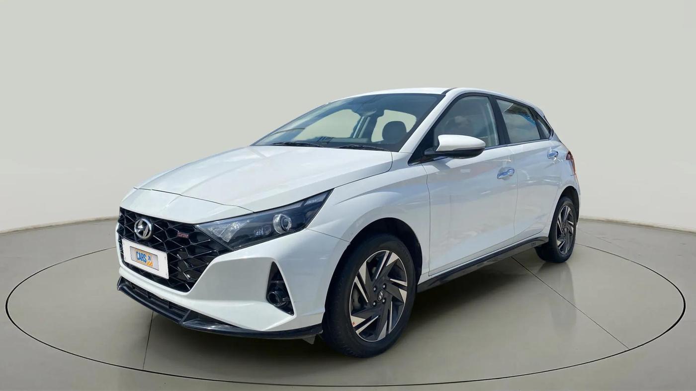 2021 Hyundai NEW I20 Asta 1.0 GDI Turbo IMT, Petrol, Manual, 31,525 km, Left Front Diagonal