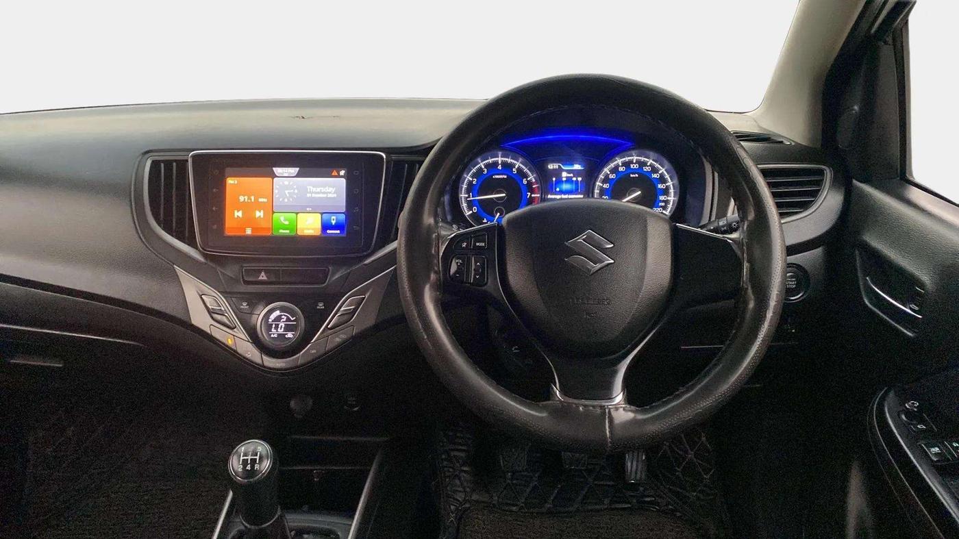 2021 Maruti Baleno ZETA PETROL 1.2, Petrol, Manual, 54,885 km, Steering Wheel Close Up