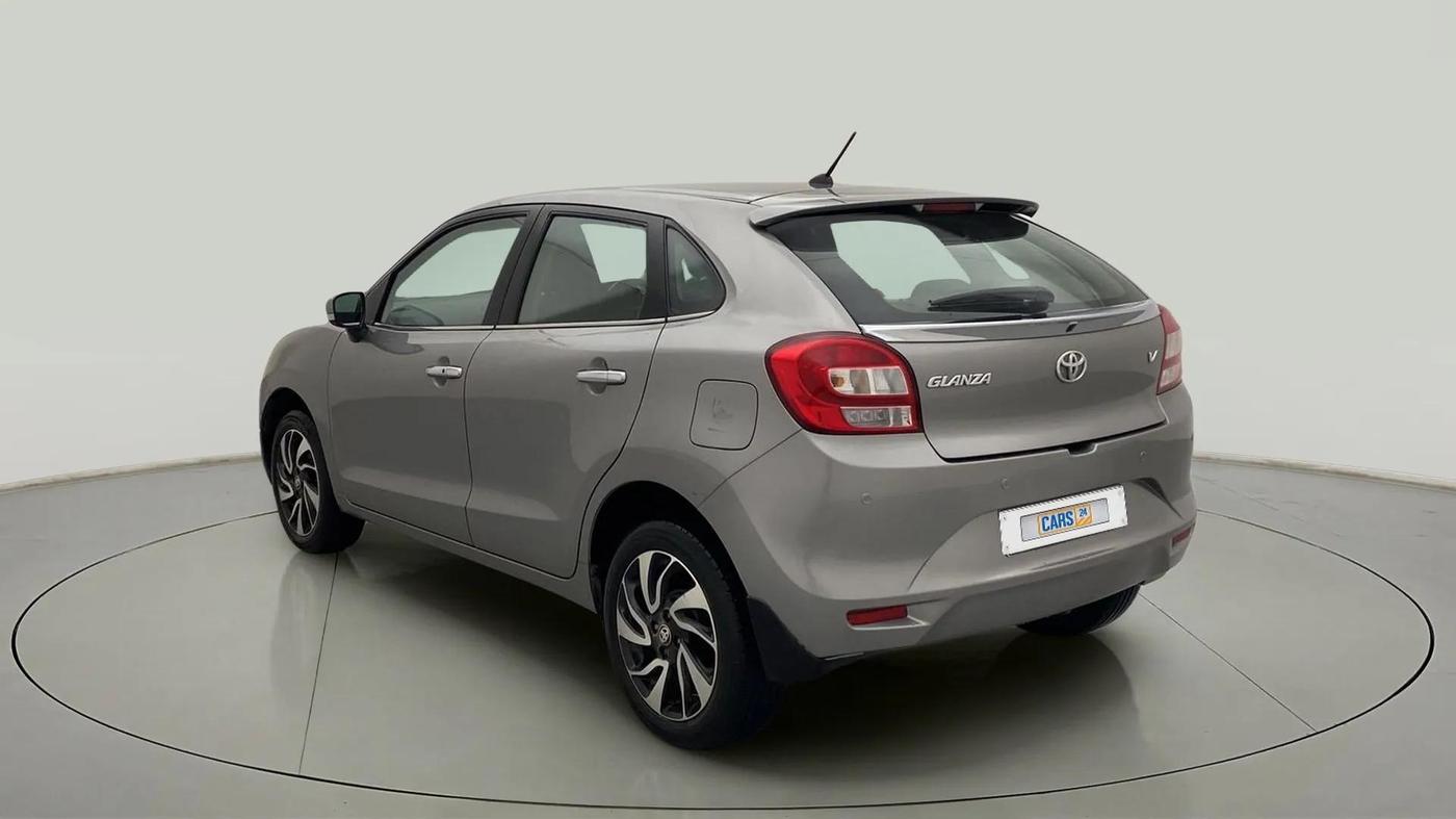 2020 Toyota Glanza V, Petrol, Manual, 38,152 km, Left Back Diagonal