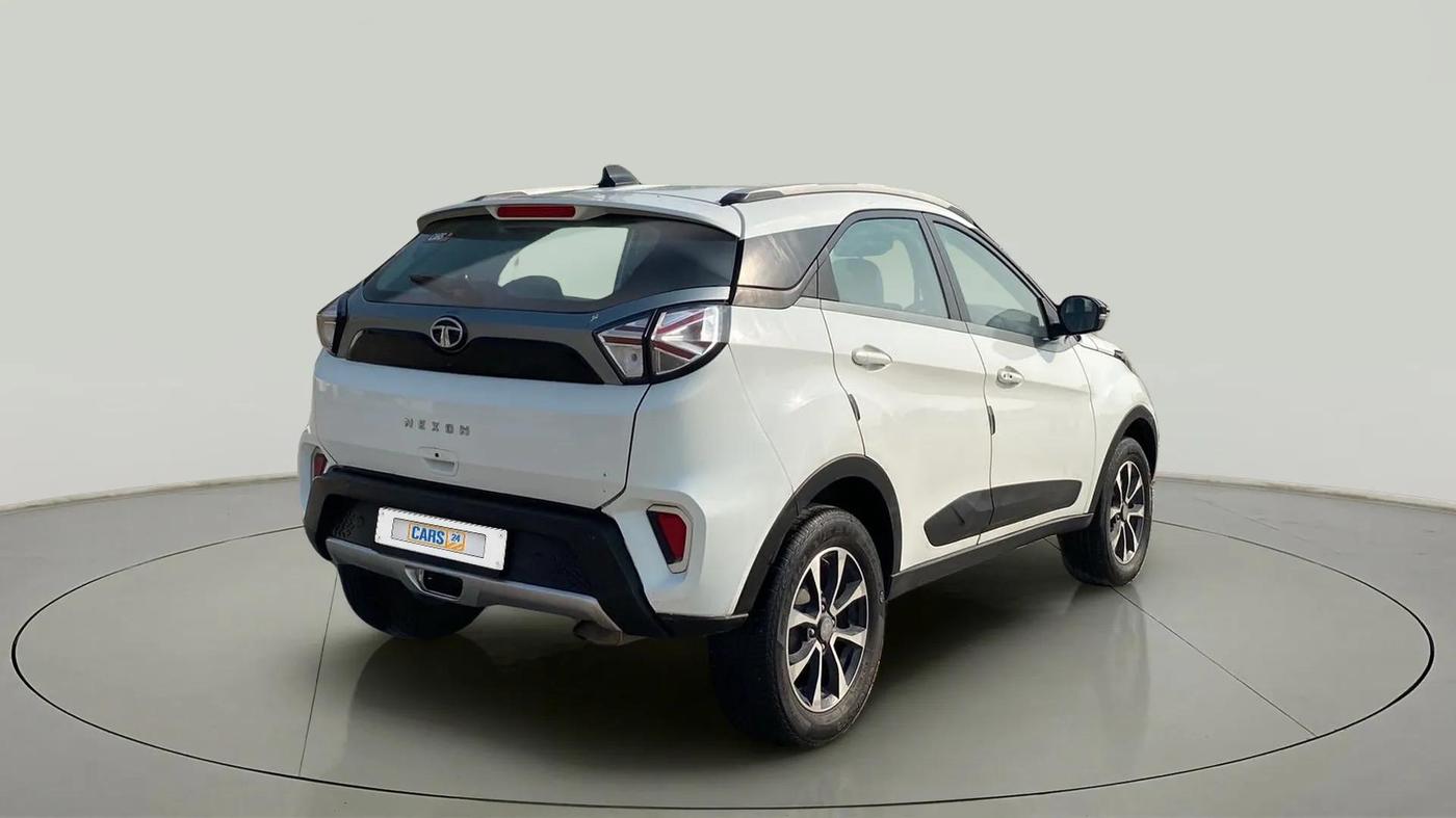 2021 Tata NEXON XZ PLUS PETROL SUNROOF, Petrol, Manual, 46,750 km, Right Back Diagonal