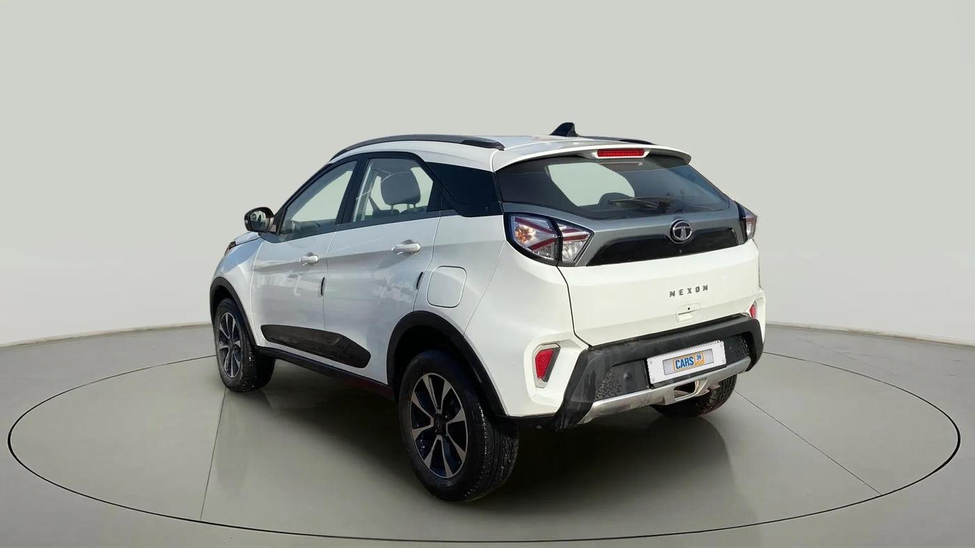 2021 Tata NEXON XZ PLUS PETROL SUNROOF, Petrol, Manual, 46,750 km, Left Back Diagonal