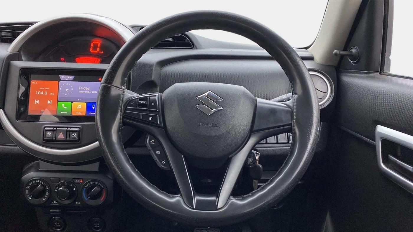 2020 Maruti S PRESSO VXI PLUS AMT, Petrol, Automatic, 20,958 km, Steering Wheel Close Up