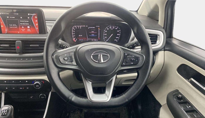 2022 Tata ALTROZ XZ PLUS I-TURBO PETROL, Petrol, Manual, 38,093 km, Steering Wheel Close Up