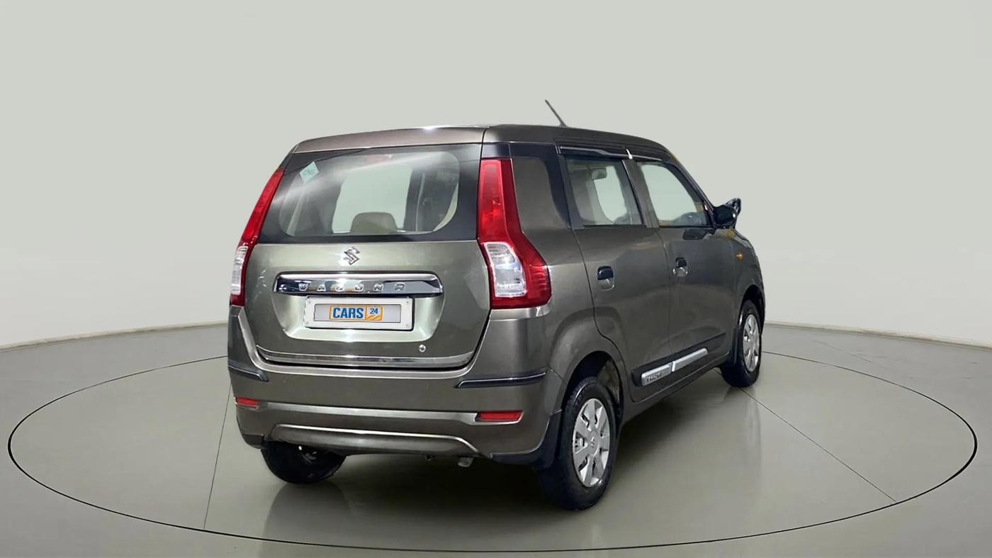2019 Maruti New Wagon-R LXI CNG 1.0, CNG, Manual, 52,654 km, Right Back Diagonal