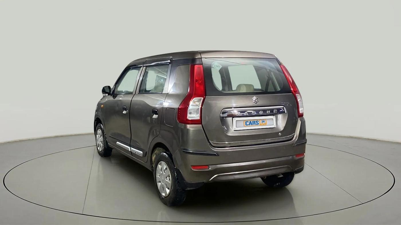 2019 Maruti New Wagon-R LXI CNG 1.0, CNG, Manual, 52,654 km, Left Back Diagonal