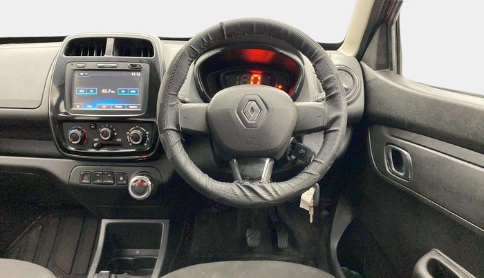 2018 Renault Kwid RXT 1.0 AMT (O), Petrol, Automatic, 76,684 km, Steering Wheel Close Up