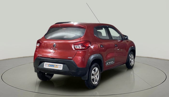 2018 Renault Kwid RXT 1.0 AMT (O), Petrol, Automatic, 76,684 km, Right Back Diagonal