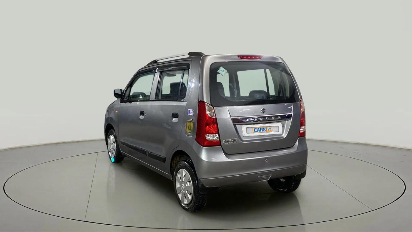 2018 Maruti Wagon R 1.0 LXI CNG, CNG, Manual, 69,248 km, Left Back Diagonal
