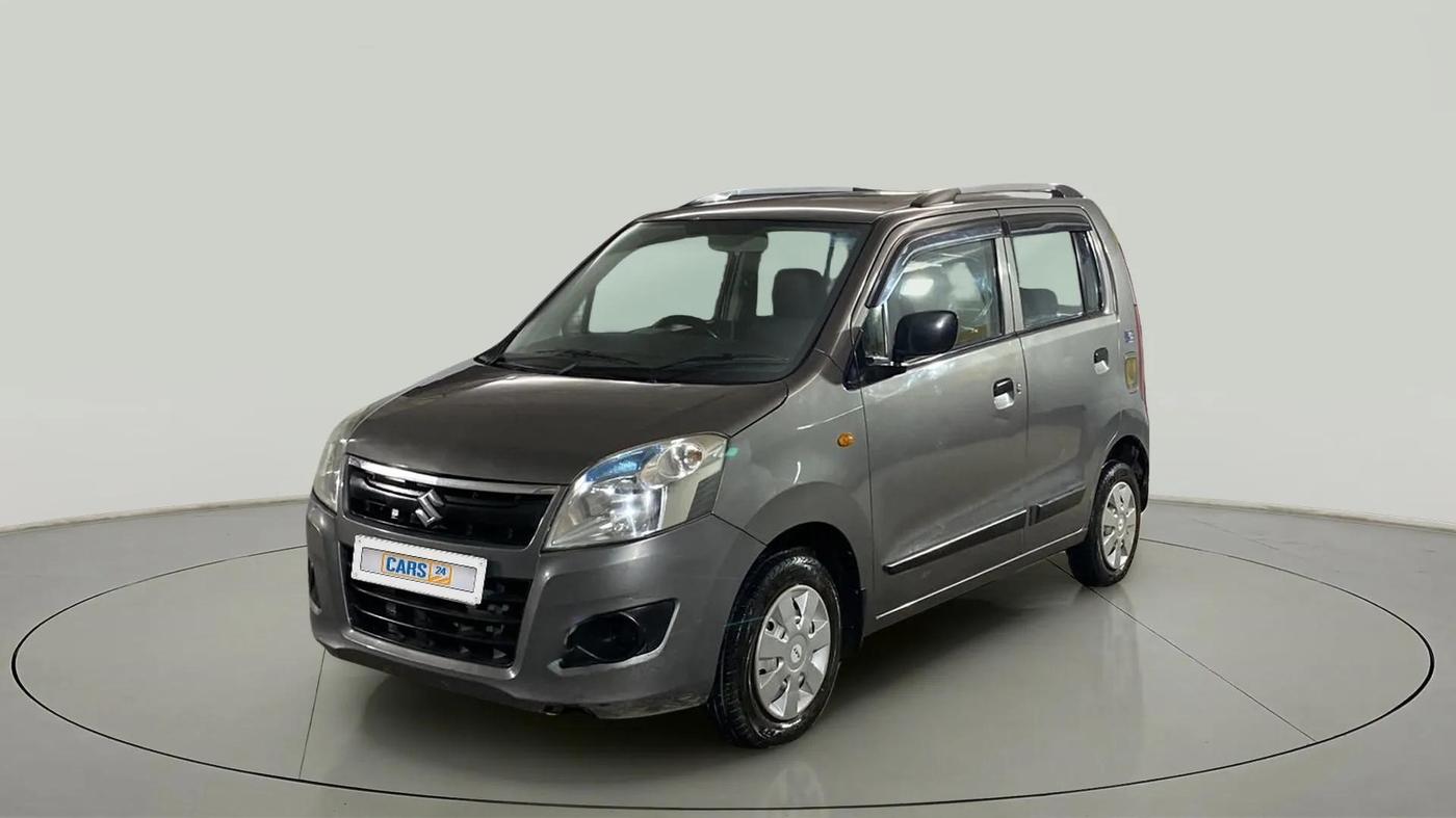 2018 Maruti Wagon R 1.0 LXI CNG, CNG, Manual, 69,248 km, Left Front Diagonal