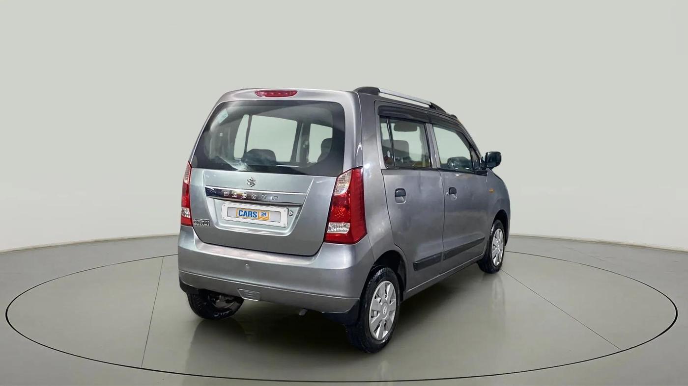 2018 Maruti Wagon R 1.0 LXI CNG, CNG, Manual, 69,248 km, Right Back Diagonal