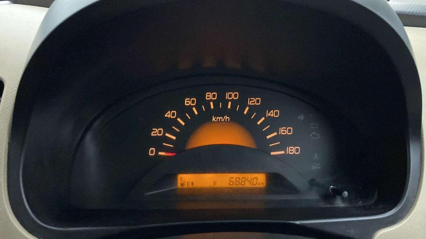 2018 Maruti Wagon R 1.0 LXI CNG, CNG, Manual, 69,248 km, Odometer Image