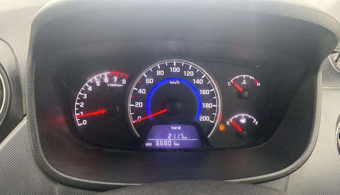 2018 Hyundai Grand i10 SPORTZ 1.2 KAPPA VTVT DUAL TONE, CNG, Manual, 66,755 km, Odometer Image