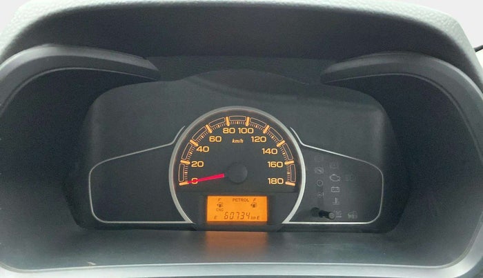 2016 Maruti Alto K10 LXI CNG, CNG, Manual, 60,721 km, Odometer Image