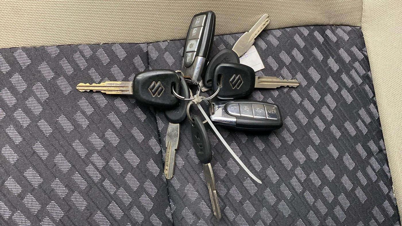 2016 Maruti Alto K10 LXI CNG, CNG, Manual, 60,721 km, Key Close Up