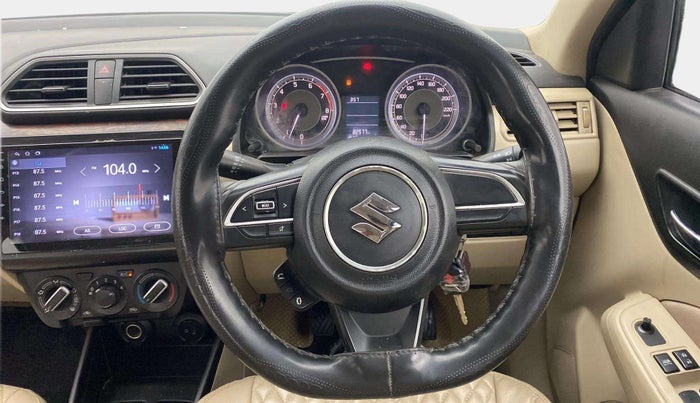 2019 Maruti Dzire VXI, Petrol, Manual, 82,556 km, Steering Wheel Close Up