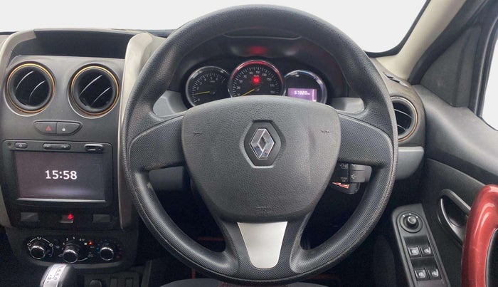 2017 Renault Duster RXS CVT, Petrol, Automatic, 57,299 km, Steering Wheel Close Up
