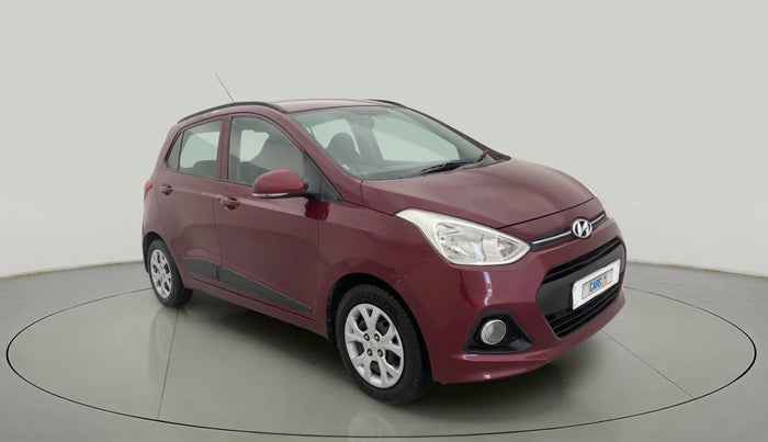2016 Hyundai Grand i10 SPORTZ 1.2 KAPPA VTVT, CNG, Manual, 68,778 km, Right Front Diagonal