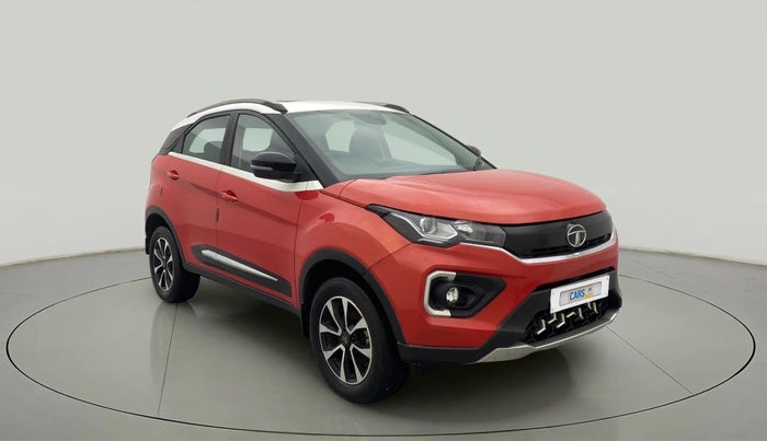 2020 Tata NEXON XZ PLUS (O) PETROL DUAL TONE, Petrol, Manual, 54,968 km, Right Front Diagonal