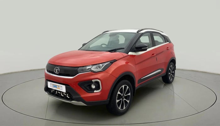 2020 Tata NEXON XZ PLUS (O) PETROL DUAL TONE, Petrol, Manual, 54,968 km, Left Front Diagonal