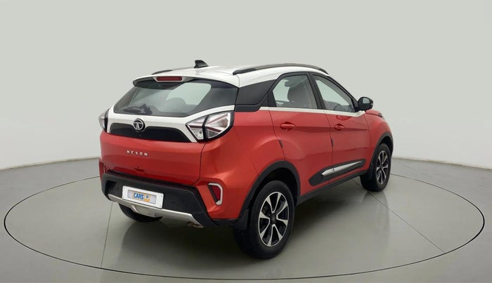 2020 Tata NEXON XZ PLUS (O) PETROL DUAL TONE, Petrol, Manual, 54,968 km, Right Back Diagonal