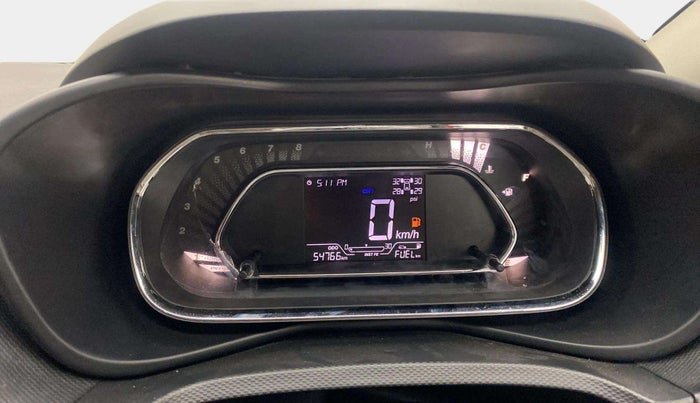 2020 Tata NEXON XZ PLUS (O) PETROL DUAL TONE, Petrol, Manual, 54,968 km, Odometer Image