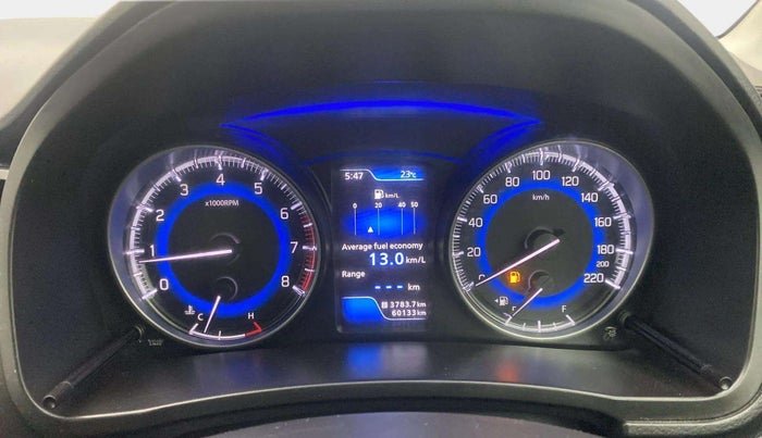 2016 Maruti Baleno ALPHA PETROL 1.2, Petrol, Manual, 60,127 km, Odometer Image
