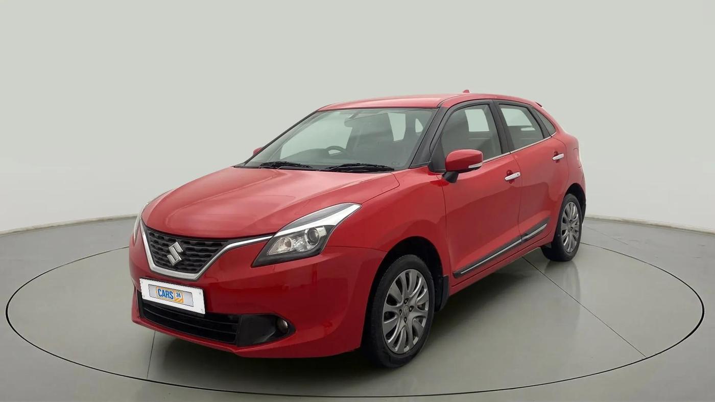 2016 Maruti Baleno ALPHA PETROL 1.2, Petrol, Manual, 60,127 km, Left Front Diagonal