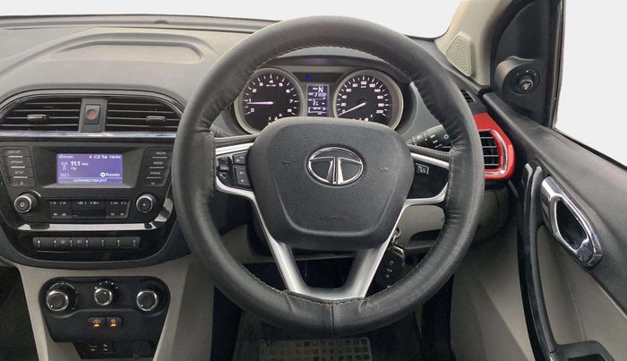 2017 Tata Tiago XZA PETROL, Petrol, Automatic, 21,043 km, Steering Wheel Close Up