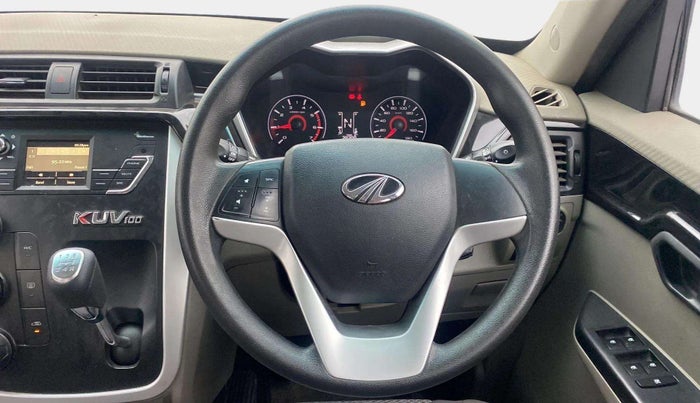 2016 Mahindra Kuv100 K8 D 6 STR, Diesel, Manual, 64,049 km, Steering Wheel Close Up