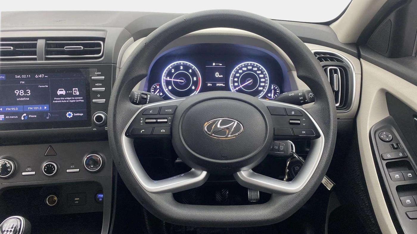 2022 Hyundai Creta EX 1.5 DIESEL, Diesel, Manual, 29,707 km, Steering Wheel Close Up